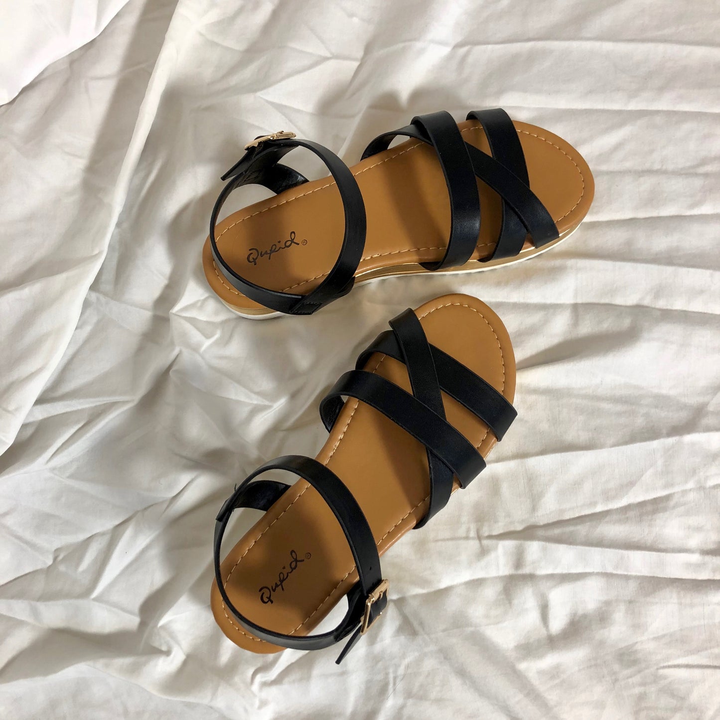The Olivia Black Sandals