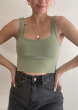 Load image into Gallery viewer, Mint Ribbed Cami