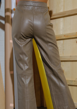 Load image into Gallery viewer, Chocolate Leather Pants