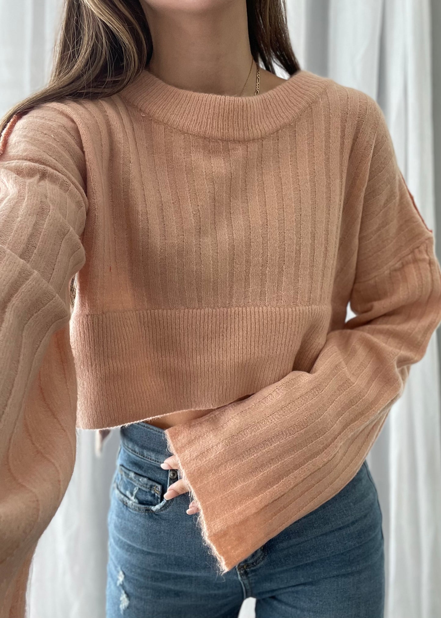 Day Dreamer Pink Sweater
