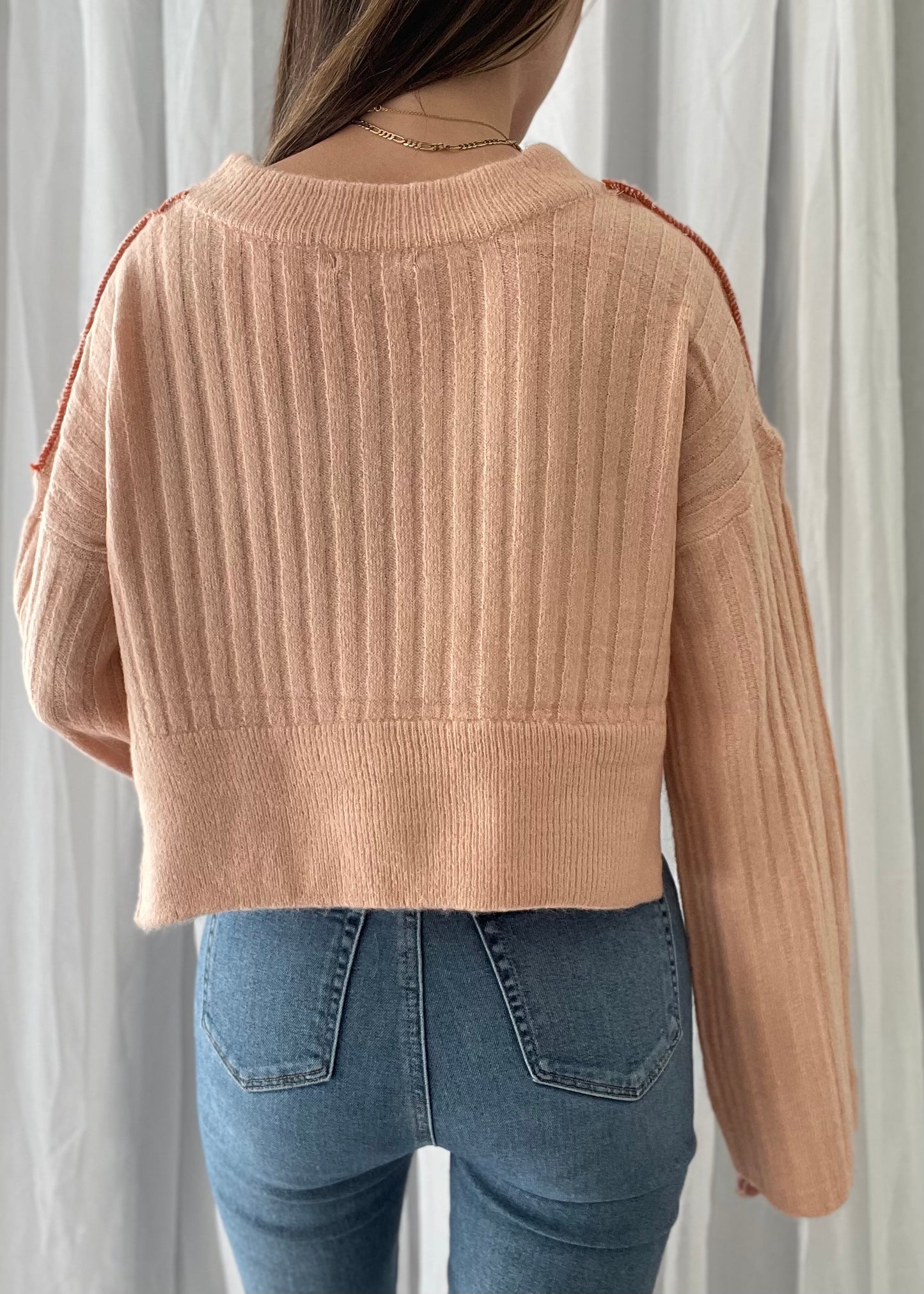 Day Dreamer Pink Sweater