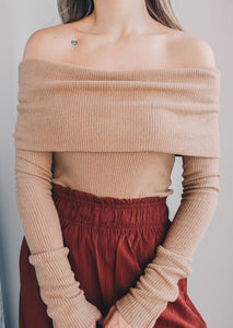 Cashmere Camel Sweater